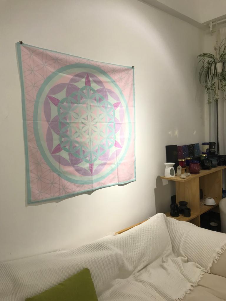 Dream Walker Flower of Life Multipurpose blanket 生命之花多功能布布 (預訂區）