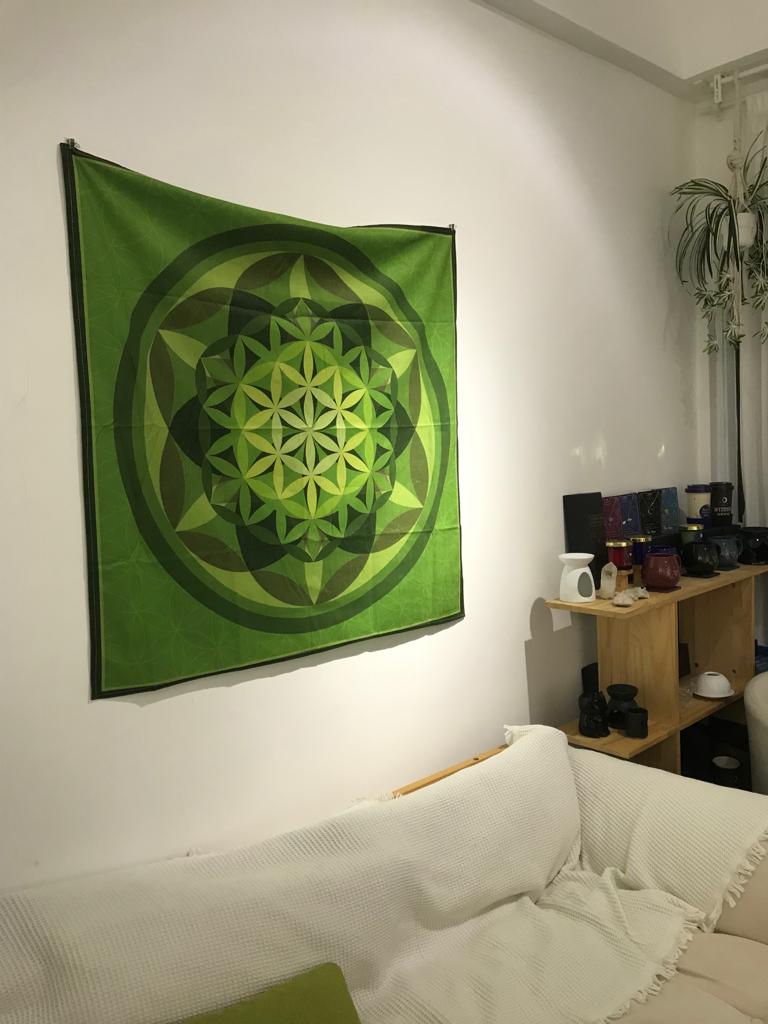 Dream Walker Flower of Life Multipurpose blanket 生命之花多功能布布 (現貨）