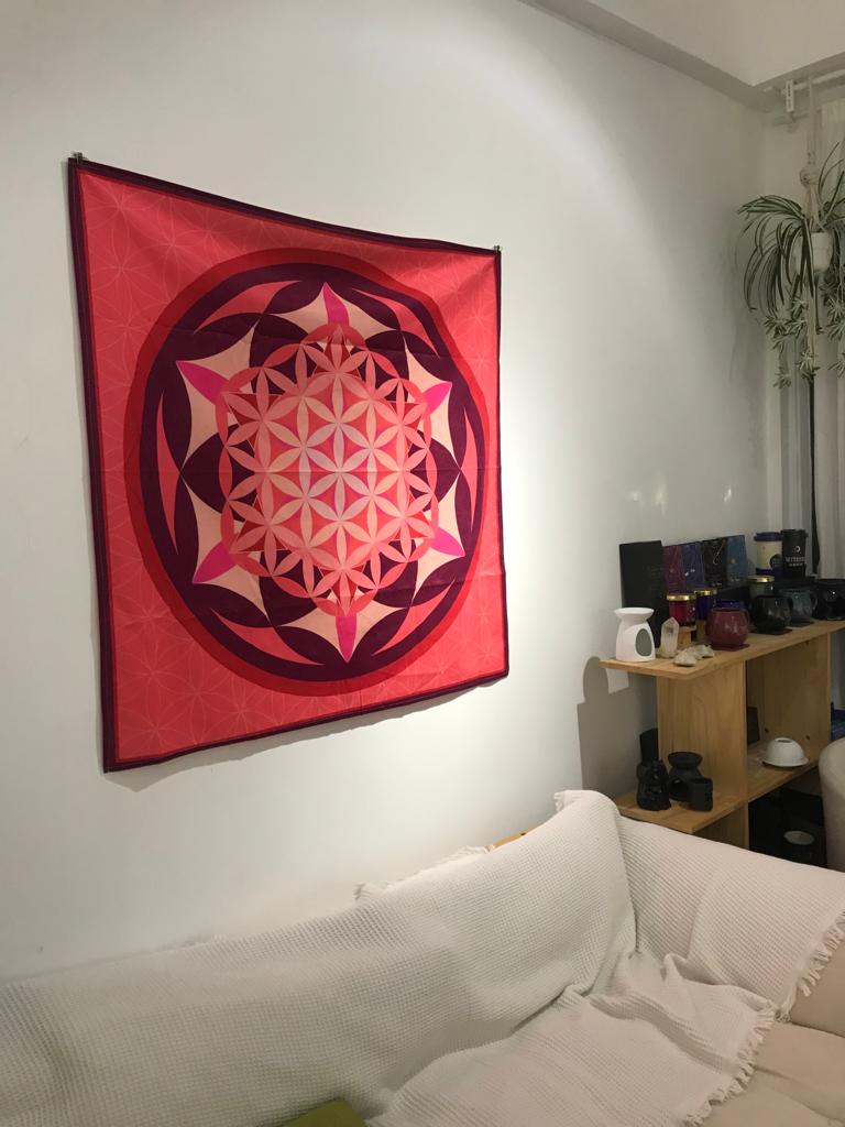 Dream Walker Flower of Life Multipurpose blanket 生命之花多功能布布 (現貨）